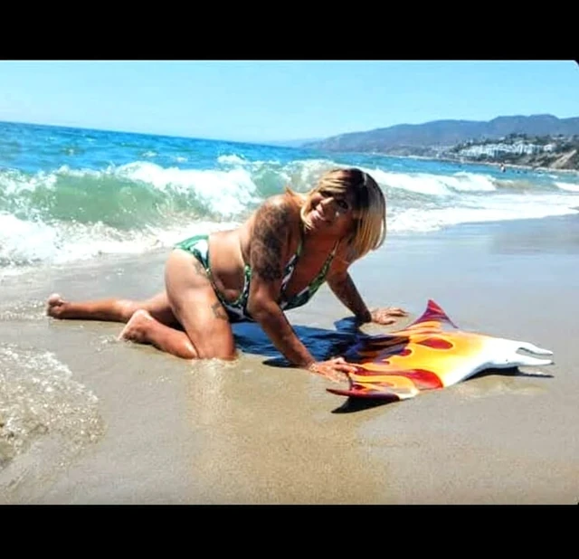 Мое бикини Монкини с моими произведениями пламени DOLPHIN.