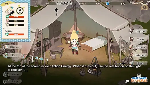 Kaç, elf ninjam! 3 boyutlu oyun bölüm 1