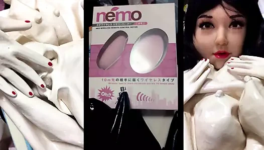 Şeker bebek şişme bebek latexbaby titreşimli