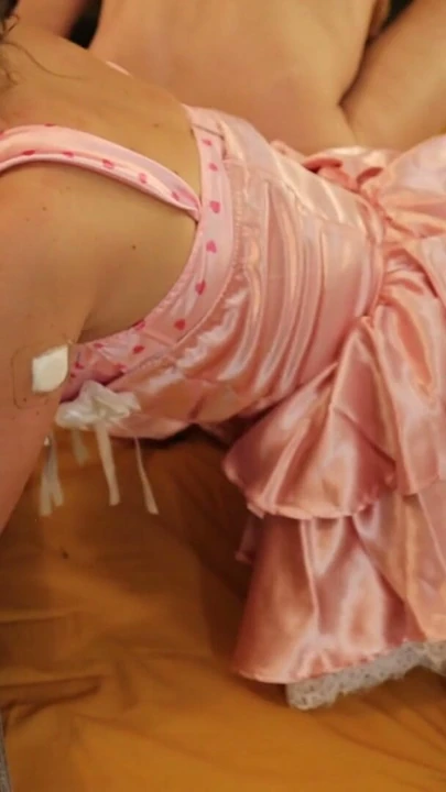 2477Eo_I_02- French Amateur, Clothed Sex, Satin Lingerie, Pussy Fucking, Balls Licking, Ass to Mouth, Spanking, Cumshot | Clip 2