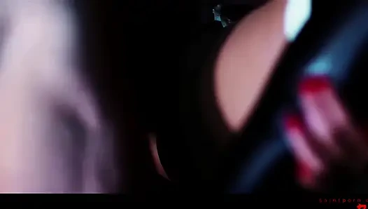 Lexi Ward en Holly D verkennen een rubberen fetisj
