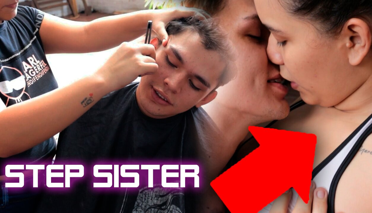 Üvey kardeşimden iyi bir sikiş karşılığında saçımı kestirdim + hikayenin tamamı