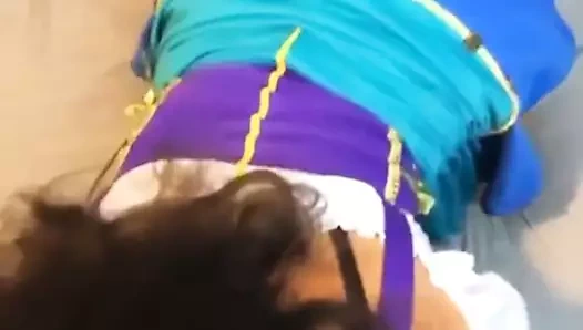 Kıçımı becermek için yeni kahrolası makinemi deniyor