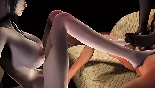 3 boyutlu süper ateşli üçlü grup seks fetişi büyük yarakla ayakla muamele