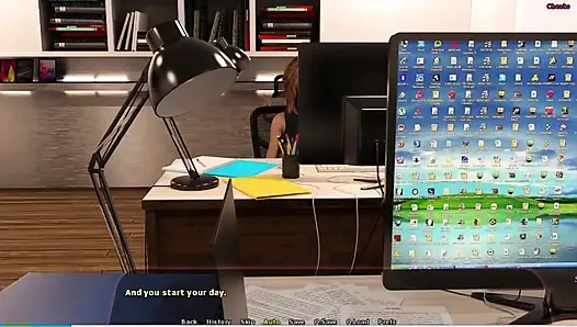 Haley hikayesi #13 - Adriana Johannes'e oral seks yaptı... Haley ve... gece dışarıda... Johannes banyoda Haley'i sikiyor