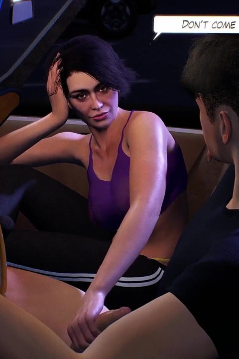 Orta yaşlı seksi kadın arabada yarak istiyor - bölüm 1