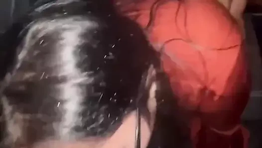 Büyük zenci yarağı götümü saçımdan yedi