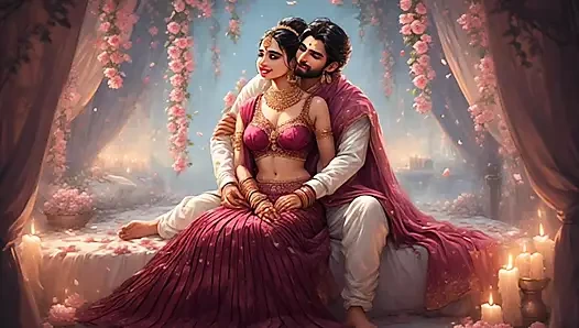 Desi Indian Couple's Beautiful Nights - A Hindi Audio Story About an Indian Girl Told in Deep and Expressive Hindi Audio