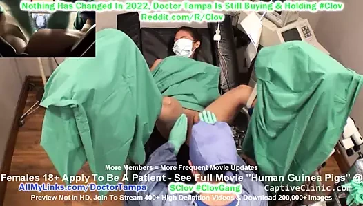 $clov Latin Maria, Doktor Tampa'nın captivecliniccom'da ders çalışması ve denemesi için insan kobayı olmaya gönüllü oluyor