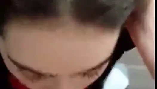 Plan pipe avec degustation de sperme