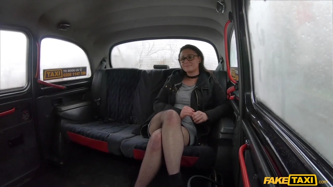 Fake Taxi – Nerdy Babe Klaudia Diamond in Fishnets Cheats on Hubby