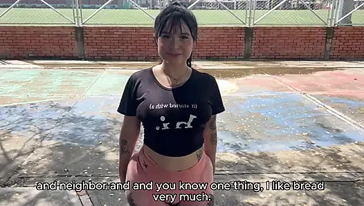Big-assed Colombian anal sex with a stranger in a public park in colombian