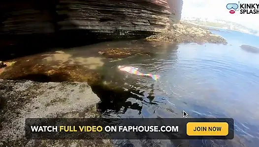 Deniz kızı görüldü! Lost Cove'da ıslak Karşılaşma