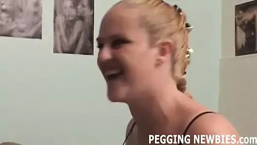 Eğil ve benim büyük kayışım için hazırlan