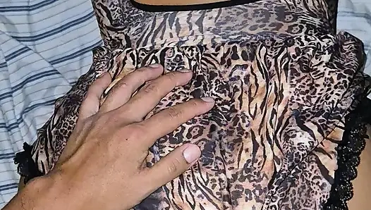 After a COSTUME PARTY a stranger saw me with my sexy dress and did not hesitate to propose to me to have SEX, how delicious!