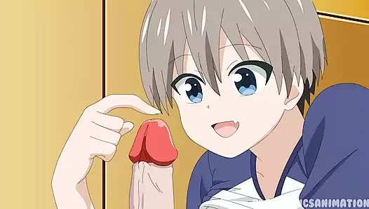 Uzaki-chan Wa Asobitai! Xxx porno parodi - hana uzaki animasyon tam sert seks anime hentai