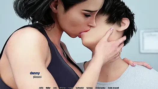 Üvey oğlumun ofise geldiğinde o kadar sert bir yarağı vardı ve bu beni o kadar çok azdırdı ki gelene kadar tuttum - orta yaşlı seksi kadın 15