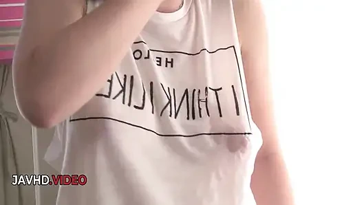 Tutkulu jav yıldızı ui kinari eşsiz Asyalı dölleme oyununun tadını çıkarıyor