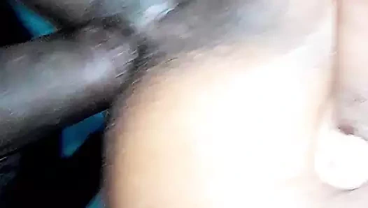 Bütün gece komşunun kızıyla harika seks yapıyor