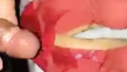 Seksi kırmızı Kübalı topuklu çoraplar