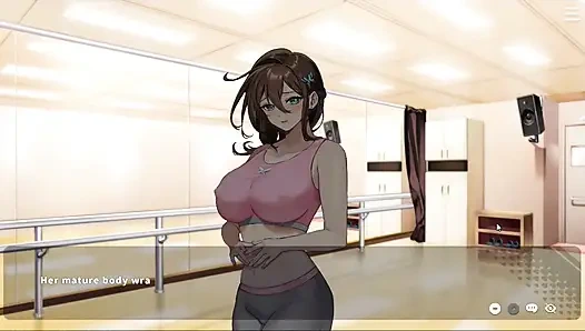 Hentai oyunu - evli kadın baştan çıkarıcı dans uygulaması tutkuya yol açıyor - v-lover