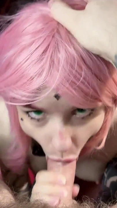 Bakış açısı Sakura yabancıları emmeyi seviyor, yüz sikişi, naruto | Klip 1