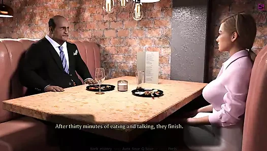 Mükemmel evli süper seksi kadın patronuyla akşam yemeği yiyor - bölüm 36