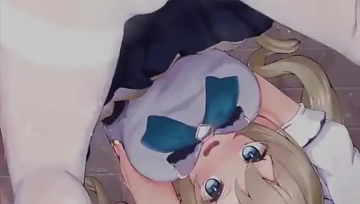 Genshin sürtükler çarpma - barbara