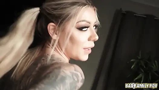 Badfamilypov - Alix Lynx'in azgın doğası üvey babasıyla başını belaya sokuyor