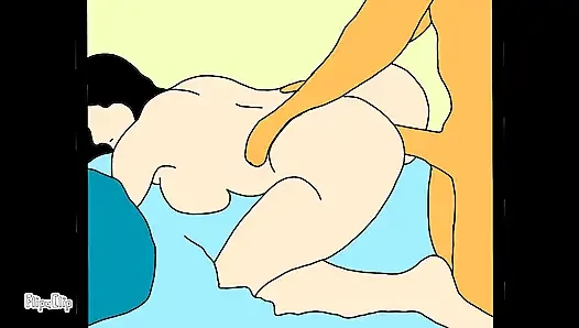 Seksi kız büyük götlü seksin tadını çıkarıyor