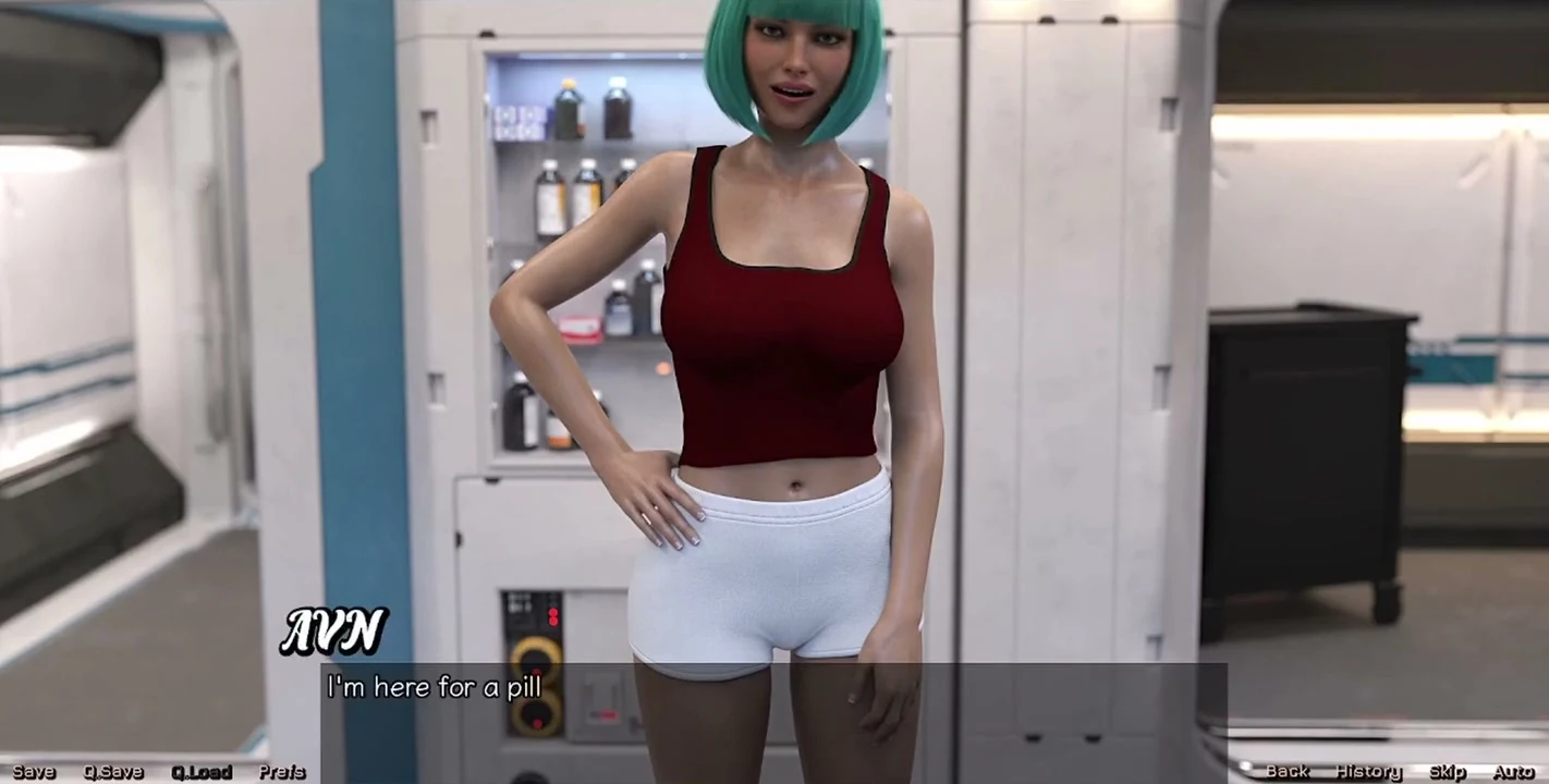Stranded in Space – Checking on the Hot Big Tits Doctor