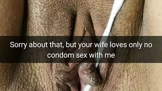 Üzgünüm, ama karın her zaman bana onu kedi içine boşalmak yalvarır! çırpmak