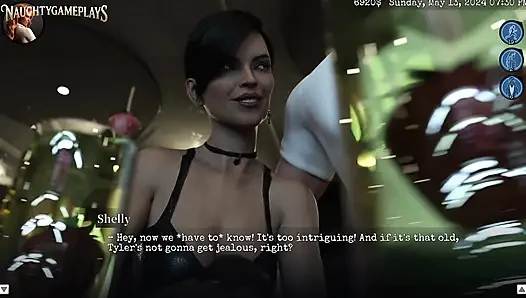Ahlak Sınırları (bölüm 22) Roman Oyunları - Evli Kadın Başka Bir Adama Seksi Dans Ediyor