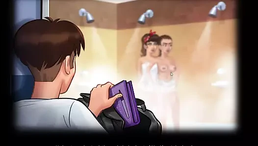 Üvey kız kardeş yaz mevsimi efsanesinde ateşli görünüyor bölüm 9