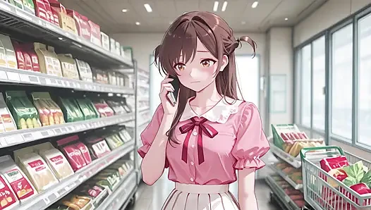Chizuru Mizuhara Hentai Cosplay. Tembel alışveriş günü sekse dönüşüyor