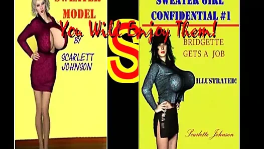 Scarlett uzun sarkık göğüsler #2 sunar