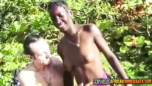 retro Afrika ev yapımı kamu hakimiyeti çalı swingers