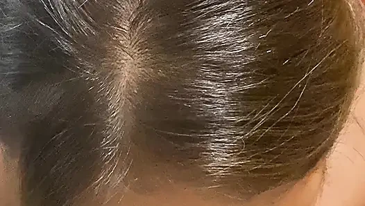Angy çok seksi ve heyecan verici gırtlağına kadar alıyor