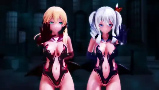 Hmv - tatlı şeytan (prinz eugen ve kashima - kancolle)