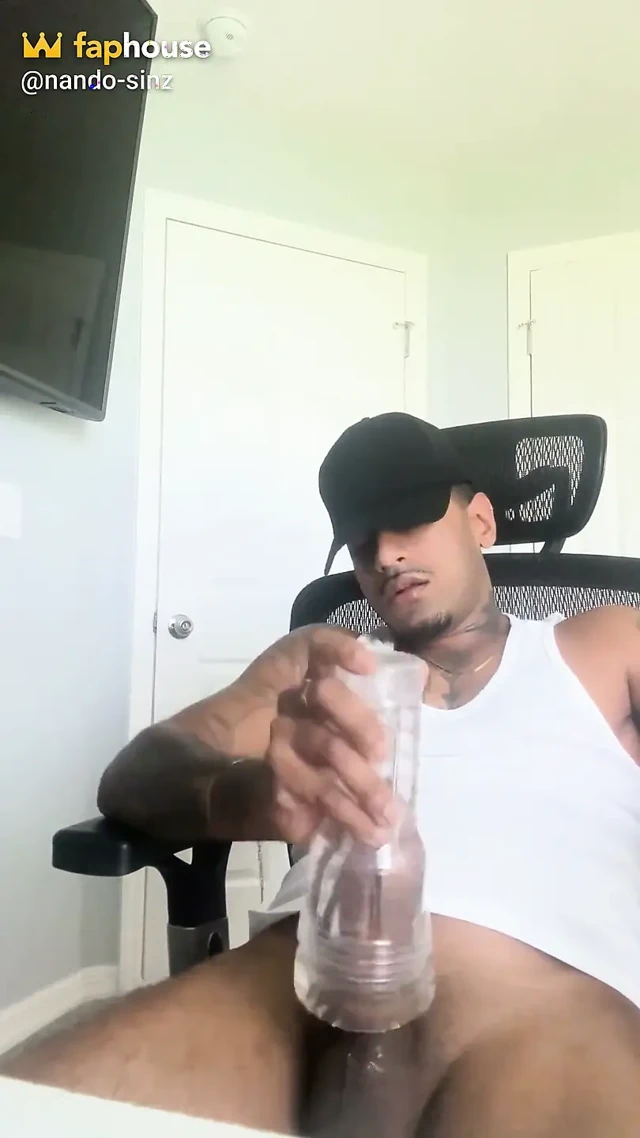 Net bir fleshlight ve nutting kullanma - nando sinz