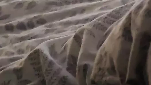 Step mom sneaking into step son room in bodysuit