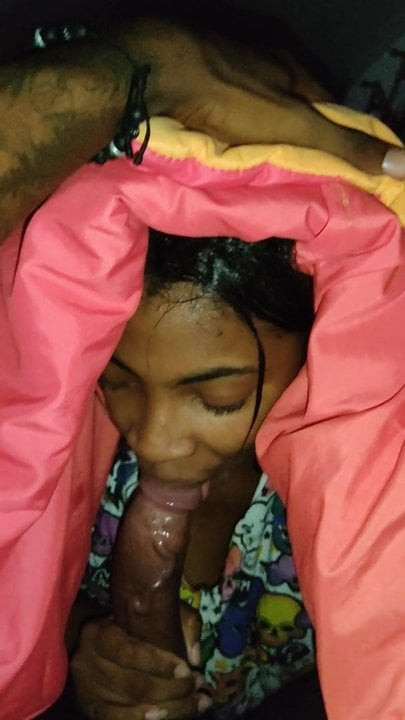Bajo las sabanas Blowjob mamada polla negra
