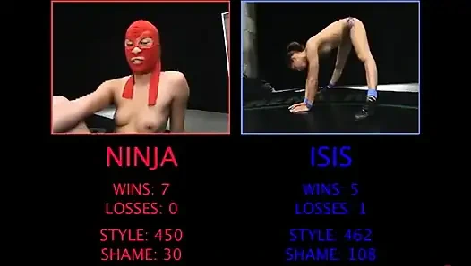 Ninja (7-0) tanrıçaya karşı (5-1)