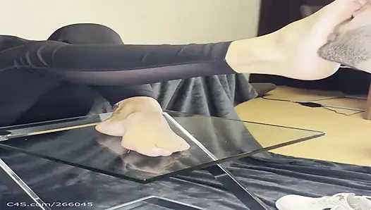 Terli ayak koklama - valeria gecesi (önden görünüm)