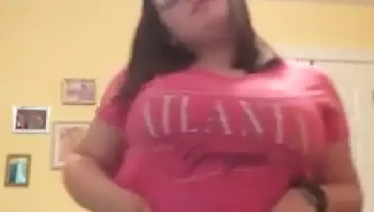 busty beyaz kız şeritler