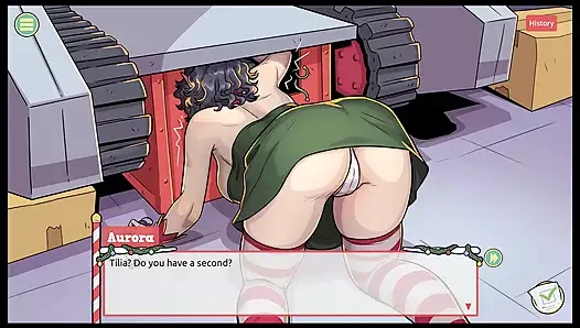 Claus'un gizli sürprizi xmas hentai oyunu ep.2 noel fabrikası şimdi seks oyuncağı yapıyor!