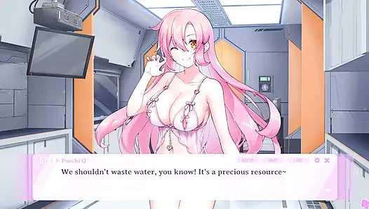 Kaiju princess 2 sahne - slip ve slayt duş sırılsıklam