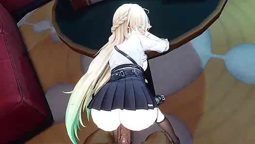Wuthering Waves - Lynae Threesome - 3D Hentai Animation