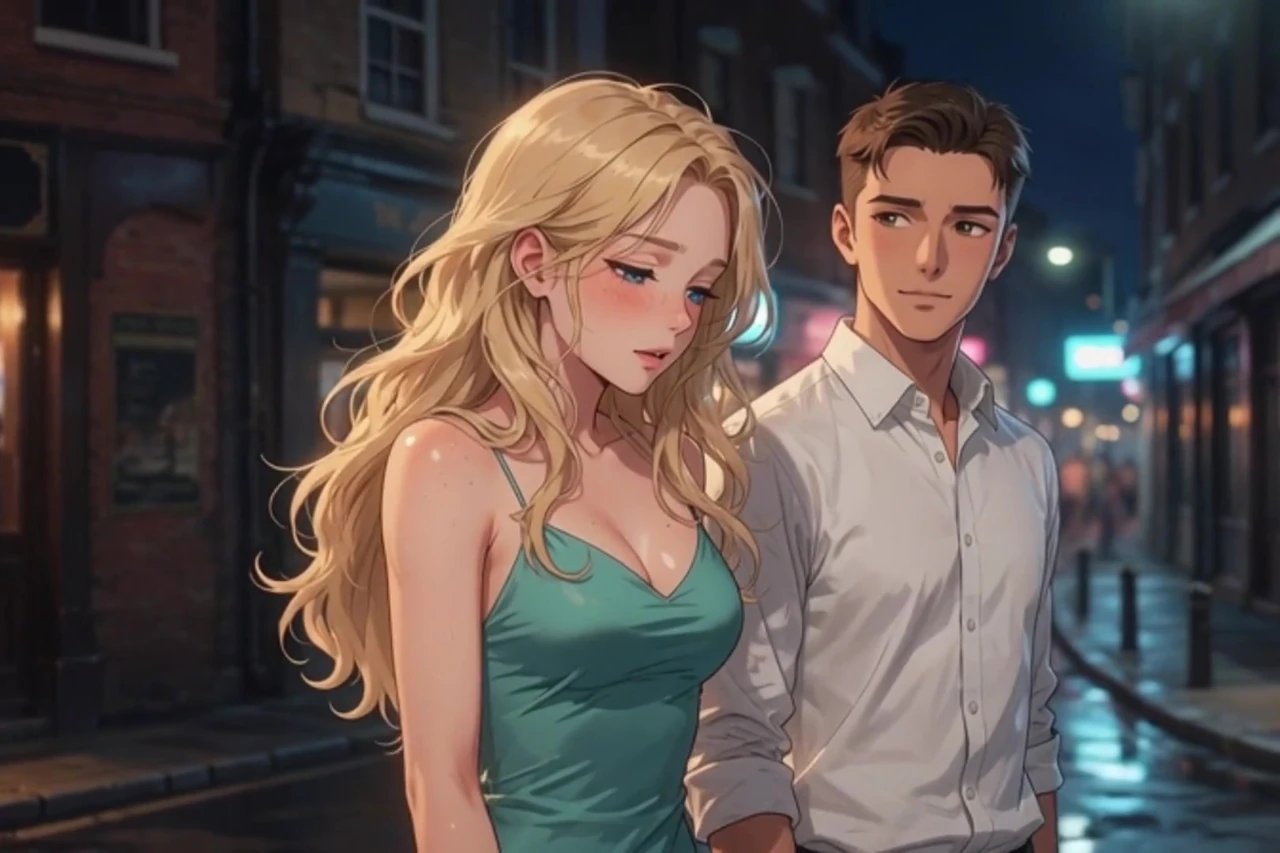 I Told My Husband the Short Dress Was a Bad Idea for the Bar (AI Generated)