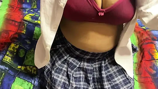 Genç çift dersten sonra